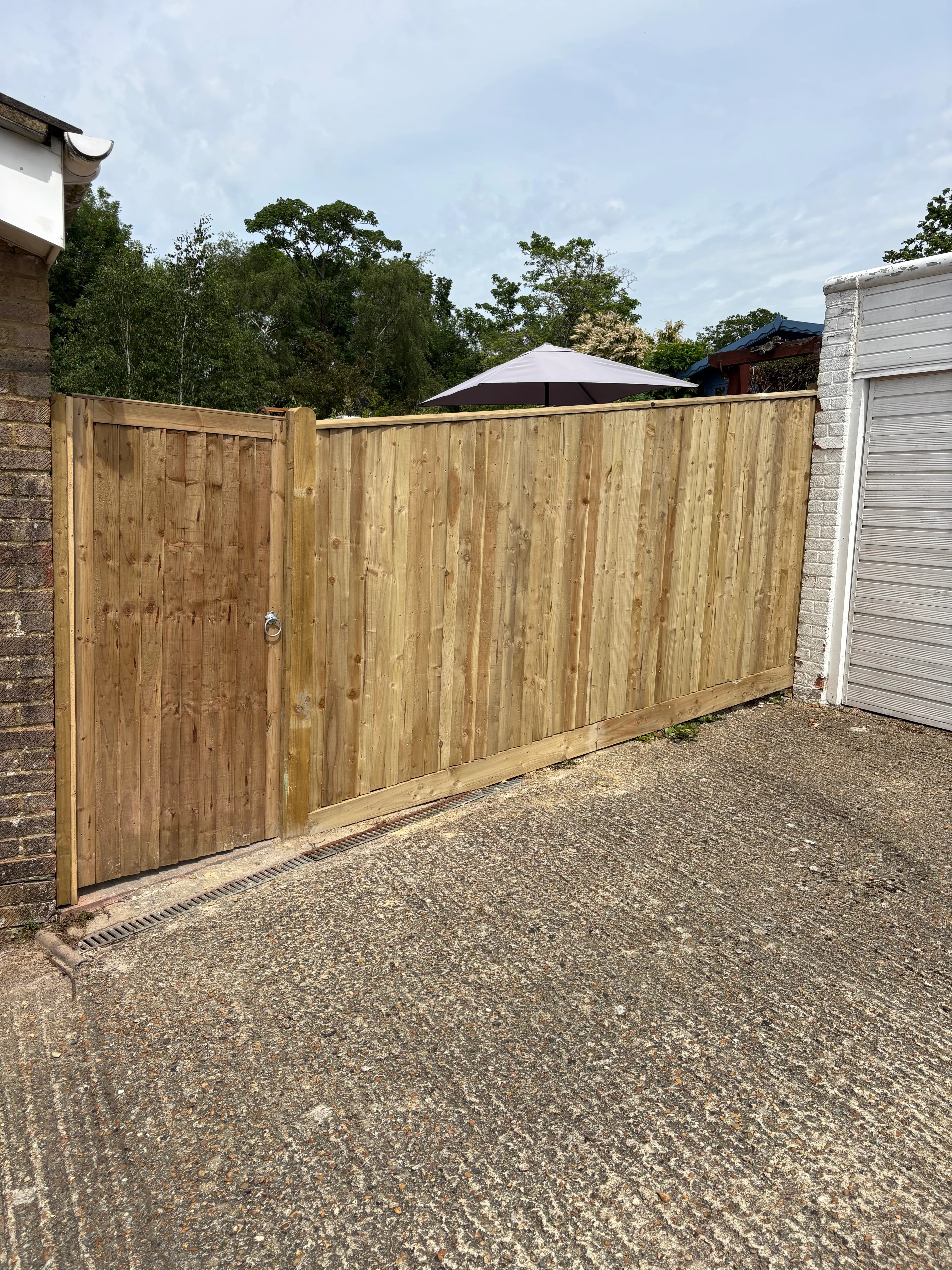 A photo from the Closeboard fence upgrade  case study in Heathfield.